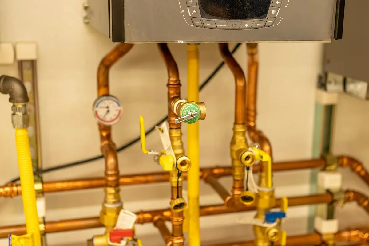 Licensed technician providing Water Heater Installation for a homeowner in Shaftsbury